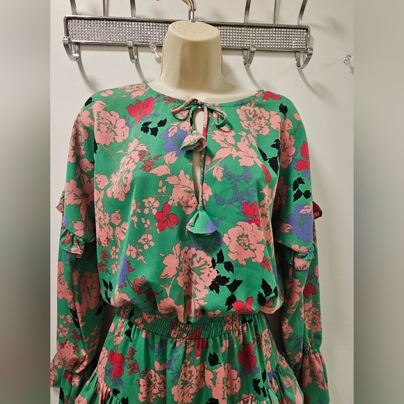 Misa Los Angeles Floral Amalya Dress Peony Size XS - Picture 6 of 12